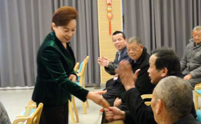 政企心系五保戶，阿爾特情暖五保人！